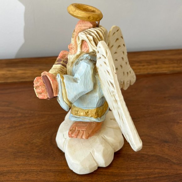 David Frykman Collection "The Oldest Angel" w/ Accordion Figurine Vintage 1994 - Picture 5 of 11